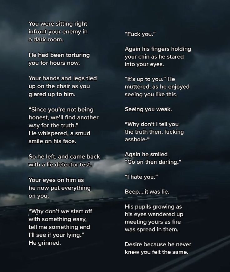 a poem written in the dark with clouds above it