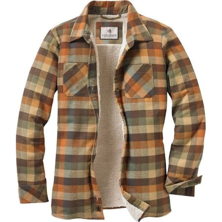 Finally, one of our popular soft cozy shirt jacs for the ladies! The plaid is 100% cotton thats lined with the softest poly fleece you have ever felt. Features quilted, satin lined sleeves and side seam pockets. The perfect layering piece when a jacket is too much. Material: Shell - 100% Cotton Lining - 100% Polyester Filling - 100% Polyester Wash: Machine wash cold separately. Do not bleach. Tumble dry low. Medium iron if needed. Size: 1X.  Color: Brown.  Gender: female.  Age Group: adult. Henley Shirt Women, Lined Flannel Shirt, Fall Outerwear, Womens Sherpa, Women's Henley, Corduroy Coat, Womens Flannel Shirt, Line Jackets, Sherpa Lined