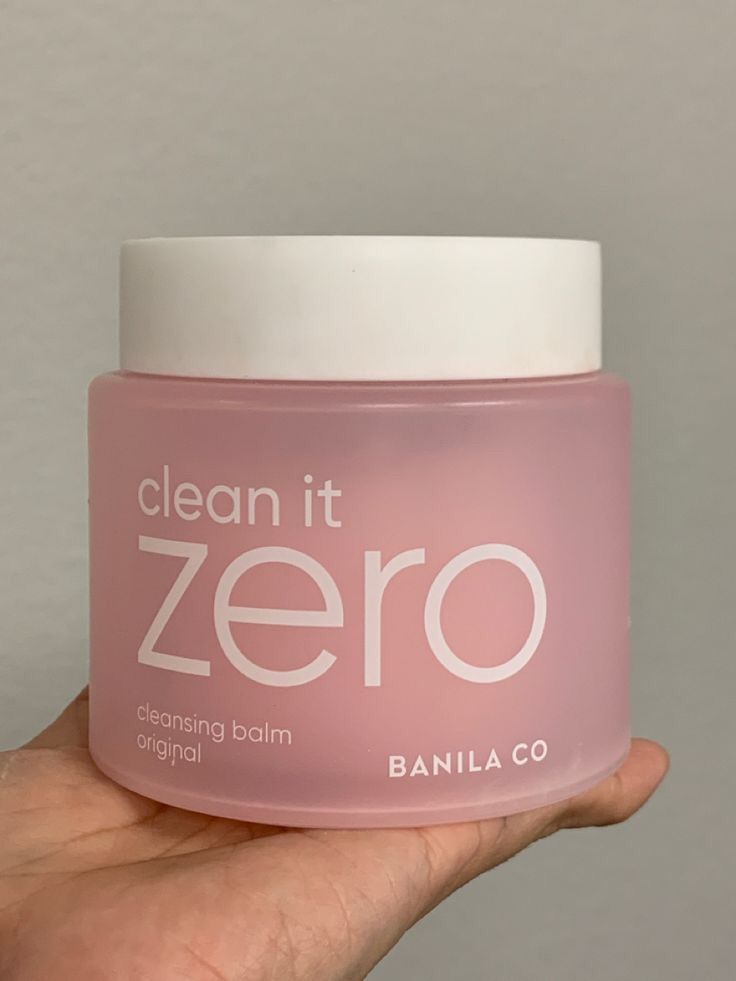 Pink Skincare Products, Korean Makeup Remover, Cleanser Products, Clean It Zero Cleansing Balm, Zero Cleansing Balm, Banila Co Clean It Zero, Pink Skincare, Banila Co, Skin Cleanser