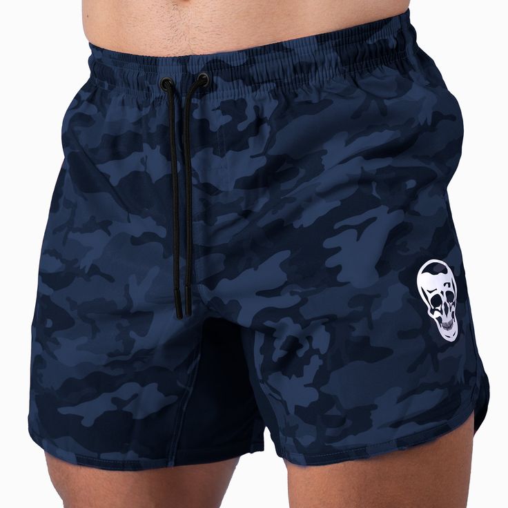 training shorts camo blue Casual Athletic Fit Squat Proof Shorts, Casual Squat Proof Sports Shorts, Casual Squat Proof Athletic Shorts For Workout, Summer Athletic Shorts Squat Proof For Training, Squat Proof Athletic Shorts For Summer Training, Casual Squat Proof Gym Shorts, Summer Squat Proof Athletic Shorts For Training, Summer Sports Shorts Squat Proof, Squat Proof Athletic Shorts For Summer Sports