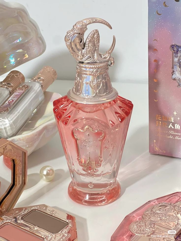 Mermaid Perfume, Moonlight Mermaid, Koleksi Parfum, Mermaid Statue, Makeup Packaging, Pretty Perfume, Sanrio Stuff, Fashion Girly, Flower Knows