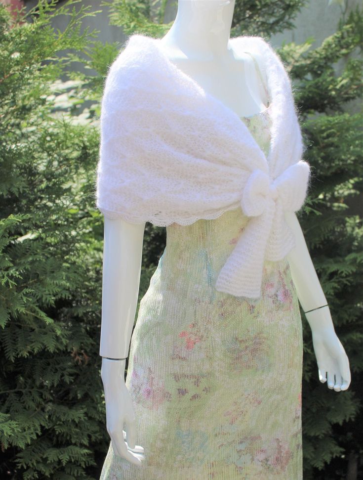 Ivory shawl, Winter wedding shawl, Bridal cape, Bridal wrap, Bridal shrug, Bridal shawl, Romantic wedding shawl, Wedding bolero, Mohair cape for dresses for weddings, Winter wedding shawl, Bridal shawls and wrap for wedding, Shawl for wedding guest, White shawl for wedding, Wedding cape shawl, Wedding wrap mohair, Bridal scarves shawl, Wedding shawl ivory, Bridal shawl cape, Women scarf shawl, bridal shawl knit Mohair 76 %,mulbberry silk 24 % This wrap is handcrafted and designed to be the perfe Crochet Wedding Shawl, Bridal Shawls, Bolero Jacket Wedding, Cape Women, Winter Wedding Shawl, Wedding Bolero, Wedding Finger, Shawl Winter, Bridal Shrug