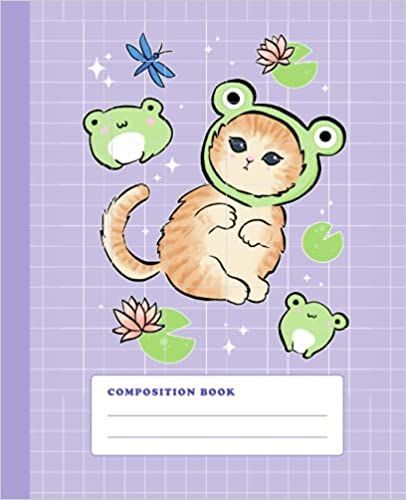 Perfect for school, college, university or using it as a diary or journal.
Original cover illustration of a cute froggie wearing mushroom hat.
Unique gift idea for kawaii style and cottagecore aesthetic fans. Perfect for teen girls and boys, young adults or any frog lover out there. Diary Cover Design, Journal For School, Binder Cover Templates, Kawaii Notebook, Bullet Journal Paper, Diary Covers, School Binder, Book Cover Template, Notebook Cover Design