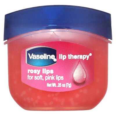 For Soft, Pink LipsFor Healthy Looking Lips Today and TomorrowInstantly Softens Lips and Leaves Behind a Sheer Pink TintLocks in Moisture So Lips Feel Better Over TimeMade with Pure Petroleum Jelly and Has a Light Rose Fragrance Vaseline Lip Therapy Rosy, Vaseline Rosy Lips, Soft Pink Lips, Vaseline Lip Therapy, Vaseline Lip, Rosy Lips, Lip Therapy, Soften Lips, Petroleum Jelly