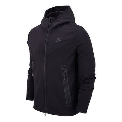 Men's Nike Training Sports Hooded Jacket Black CU4480-010 Nike Functional Winter Windbreaker, Nike Technical Track Jacket For Outdoor, Nike Functional Windproof Track Jacket, Nike Outdoor Hoodie With Adjustable Hood, Nike Techwear Outerwear With Adjustable Hood, Nike Hooded Windbreaker For Winter, Nike Hoodie With Adjustable Hood For Outdoor, Nike Outerwear With Adjustable Hood For Outdoor Activities, Nike Sportswear Hooded Jacket With Pockets