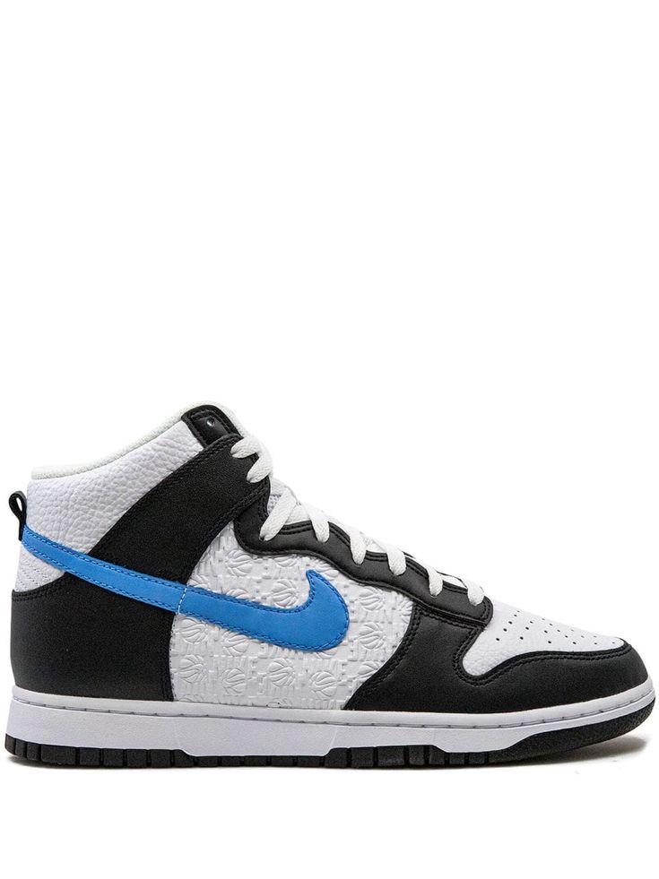 white/black/blue leather panelled design textured finish perforated toebox round toe front lace-up fastening logo patch at the tongue pull-tab at the heel rubber sole These styles are supplied by a premium sneaker marketplace. Stocking only the most sought-after footwear, they source and curate some of the most hard to find sneakers from around the world. Nike Lace-up Skate Shoes With Contrast Sole, Nike Skate Shoes With Lace-up And Contrast Sole, Nike Custom Sports Sneakers With Perforated Toe Box, Nike Urban High-top Sneakers With Contrast Sole, Nike Custom Lace-up Sneakers With Contrast Sole, Sporty Nike High-top Sneakers With Contrast Sole, Nike High-top Sneakers For Sports With Contrast Sole, Sporty Blue Skate Shoes With Perforated Toe Box, Blue Sporty Skate Shoes With Perforated Toe Box