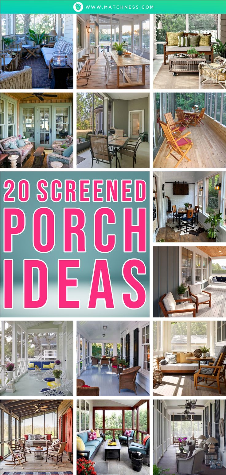 20 screened porch ideas cover