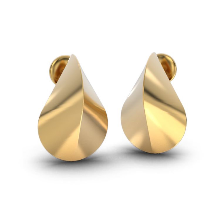 Indulge in contemporary luxury with our meticulously crafted Oloid-shaped gold earrings, expertly made in Italy by Oltremare Gioielli. Available in your choice of 14k or 18k gold, each pair exudes sophistication and elegance. With a sleek, polished finish and a modern silhouette measuring 28mm in length and 19mm in width, these earrings are sure to captivate attention wherever you go. In 18k gold, these stunning earrings boast an approximate total weight of 14 grams, adding a luxurious feel to your ensemble. Elevate your style with these timeless treasures that effortlessly blend modern design with Italian craftsmanship 14k or 18k Gold 29mm length - 19 mm width Made in Italy Italian Elegance, Jeweled Earrings, Italian Jewelry, Contemporary Luxury, Ring Pendant Necklace, Engagement Rings For Men, Stunning Earrings, Engagement Ring Wedding Band, Men's Rings