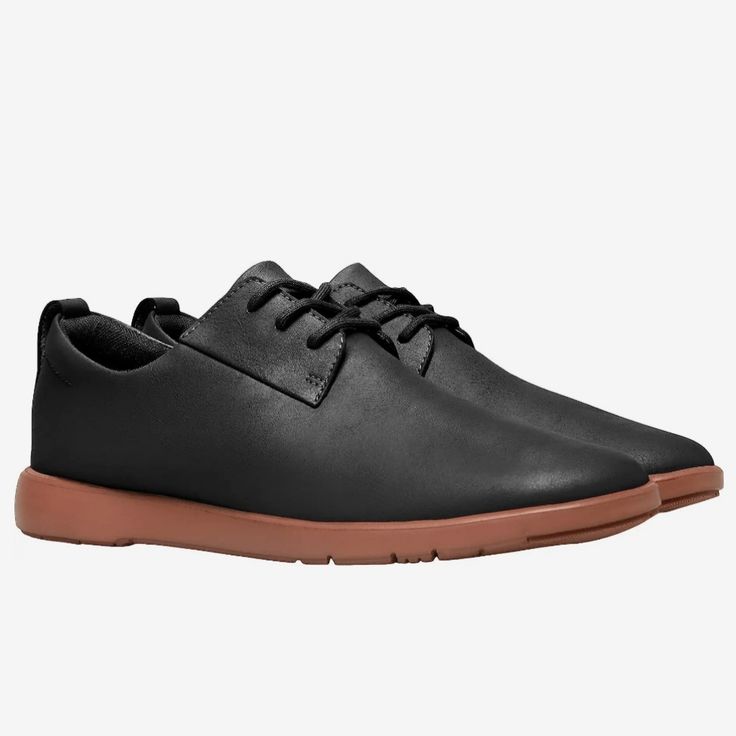 Ponto Men's/ Women's Style: The Pacific Recycled Leather With Ortholite Comfort Insoles. Modern Black Walking Shoes With Ortholite Insole, Black Leather Oxfords With Ortholite Insole, Black Plain Toe Oxfords With Rubber Sole, Black Low-top Oxfords With Stitched Sole, Modern Black Oxfords With Textured Sole, Black Low-top Oxfords With Contrast Sole, Black Business Oxfords With Ortholite Insole, Black Slip-on Oxfords With Contrast Sole, Black Oxfords With Textured Sole