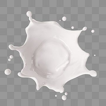 milk splashing down the side of a gray background