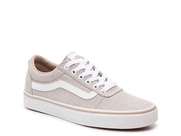 Vans Ward Sneaker - Women's Women's Shoes | DSW Tenis Vans, Dr Shoes, Everyday Shoes, Womens Shoes High Heels, Vans Sneakers, Footwear Design Women, Womens Vans, Vans Old Skool, Old Skool