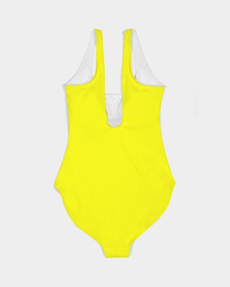 Product Details Looks like your summer just got BRITEr! Our NEW and improved Lucid one-piece swimsuit now has a built-in shelf bra and removable cups for extra coverage. This sporty design is sure to compliment all body types. Vibrant, practical, and UPF 50+ -- let's face it, this swimsuit has it going on! The whole family can be matching in our safety-conscious ultra bright swimwear all season long. Smooth, breathable fabric Scoop neck, tank straps Open back Built in bra, soft removable cups UP Summer Poolside One Piece With Built-in Bra, Fitted Swimwear With Built-in Cups For Summer, Summer Poolside Bodysuit With Built-in Bra, Summer Swimming Bodysuit With Built-in Bra, Beach Bodysuit With Built-in Bra, Summer Bodysuit With Built-in Bra For Vacation, Bodysuit With Built-in Bra For Beach Season Swimming, Beachwear Bodysuit With Built-in Bra For Pool, Summer Swimwear With Built-in Cups For Pool