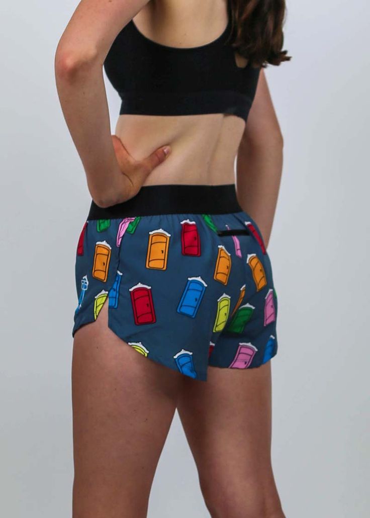 Do you have ChicknLegs? Your go to shorts for when you've gotta go. These porta potty shorts are the perfect addition to any run! The ChicknLegs 1.5" split running shorts are known for their lightweight fabric, ultra soft liners, comfortable waistbands, and funny printed designs. Features: ✔ Soft elastic waistband provides a smooth fit that stays in place ✔ Rear zipper pocket to stash the essentials✔ Black mesh liner offers full coverage and breathability✔ Machine washable ✔ 1.5" Inseam and 2.5" Stretch Shorts For Summer Marathon, Casual Athletic Shorts For Summer Marathons, Casual Moisture-wicking Shorts For Marathon, Summer Running Bottoms With Built-in Shorts, Moisture-wicking Bottoms For Summer Marathon, Summer Athleisure Athletic Shorts For Marathon, Stretch Shorts For Marathon, Sporty Bottoms For Summer Marathon, Casual Stretch Shorts For Marathon