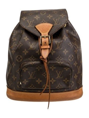 Louis Vuitton BackpackFrom the 2001 CollectionVintageBrown Coated CanvasLV MonogramBrass HardwareLeather TrimDual Adjustable Shoulder StrapsLeather Trim Embellishment & Single Exterior PocketCanvas Lining & Single Interior PocketBuckle Closure at Front Lv Monogram, Handbag Backpack, Print Patterns, Women Handbags, Louis Vuitton, Monogram, Backpacks, Trim, Exterior