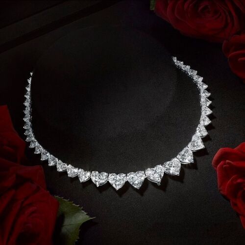 Dazzling White Gold Diamond Cut Jewelry, Elegant Silver Jewelry With Diamond Cut, Elegant Silver Diamond-cut Jewelry, Exquisite Hand Set Cubic Zirconia Necklaces, White Gold Crystal Jewelry With Diamond Cut, Formal Sparkling Stone Pendant Jewelry, Heart Cut Wedding Jewelry, Dazzling Silver Jewelry, Exquisite Silver Diamond Cut Necklace