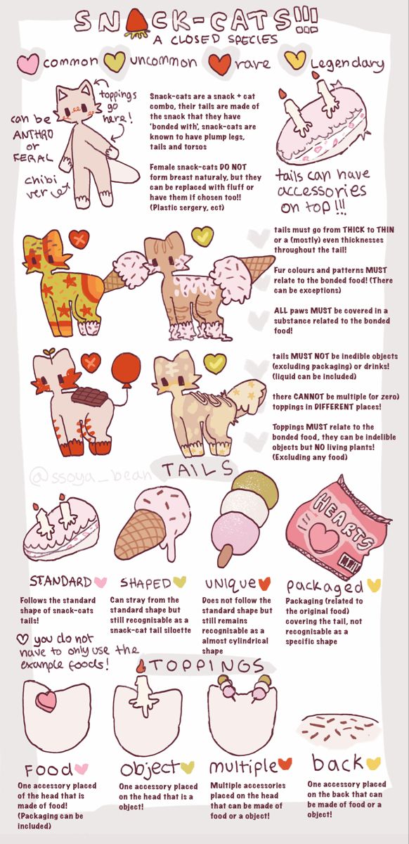 an info sheet with different types of animals