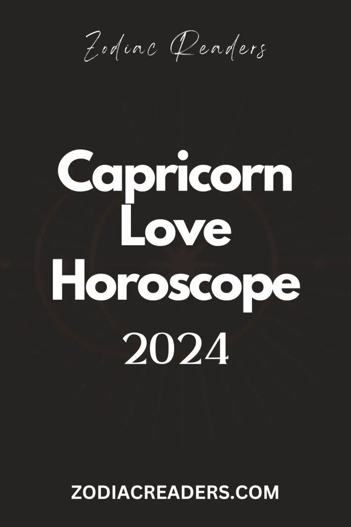 the zodiac love horoscope is shown in black and white, with text that reads capricorn love horoscope