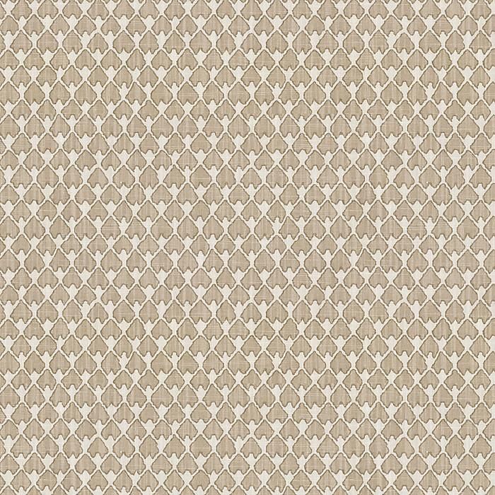 a beige and white wallpaper with an intricate design