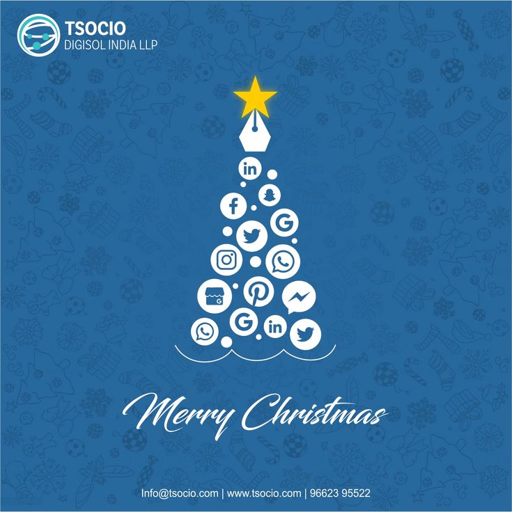 WWW.TSOCIO.COM Digital Marketing Christmas Post, Christmas Creatives For Social Media, Social Media Christmas Post Ideas, Merry Christmas Social Media Post, Christmas Social Post, Christmas Creative Post, Creative New Year Post, Christmas Creative Ads Design, Christmas Social Media Design