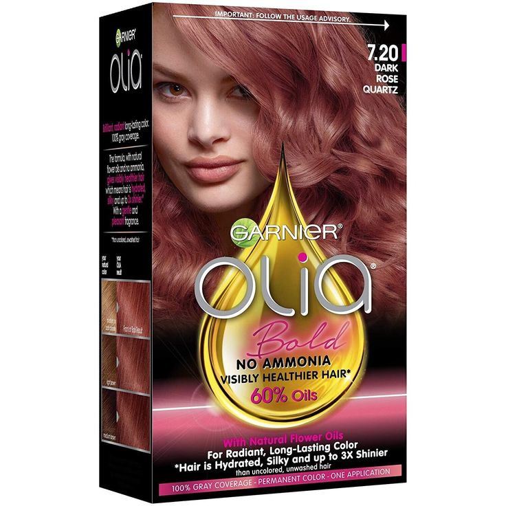 About this item Oil Powered Permanent Hair Dye: Olia is an ammonia free hair color kit for brilliant color and visibly healthier looking hair; Using an exclusive 60 percent oil blend with natural flower oils, Olia has a unique no drip cream formula Ammonia Free Hair Color: Olia transforms coloring your hair into a new sensorial experience; Because Olia hair dye is ammonia free there is no harsh ammonia smell Garnier Hair Color: For hair nourishing, easy to use permanent hair dye, temporary hair Hair Color Japanese, Rose Gold Hair Brunette, Rich Hair Color, Burgundy Hair Dye, Garnier Hair Color, Ammonia Free Hair Color, Garnier Olia, Rich Hair, Gold Hair Colors