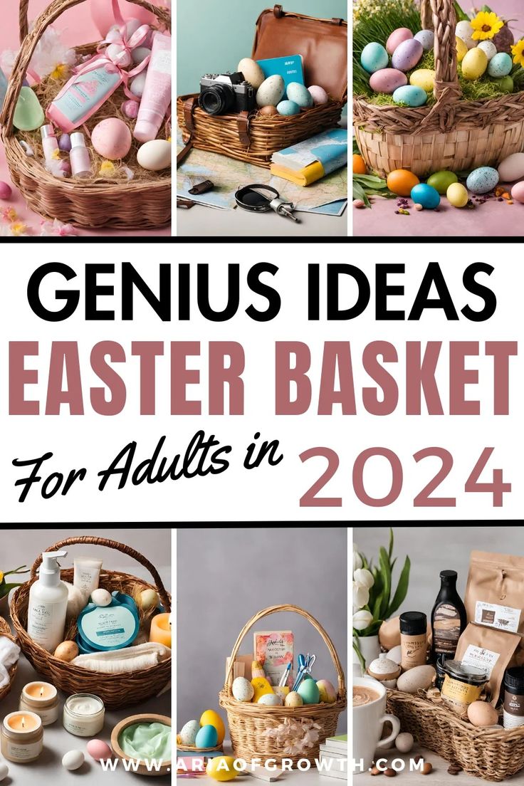 an easter basket filled with eggs, candles and other things to decorate for the holiday