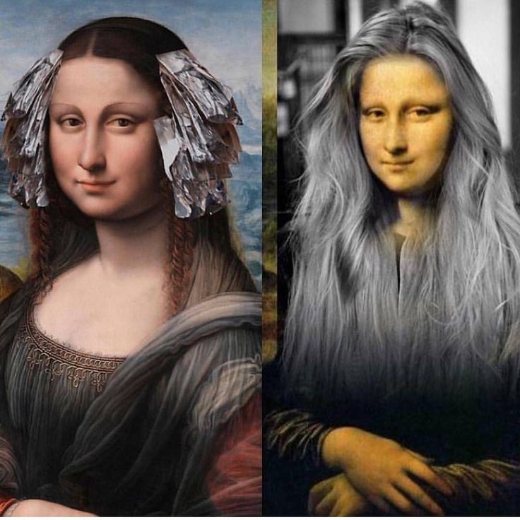 Hair Meme, Mona Lisa Parody, Hair Quotes, Hair Colorist, Beauty Saloon, Love Hair, Keratin, Hair Tutorial, Dyed Hair