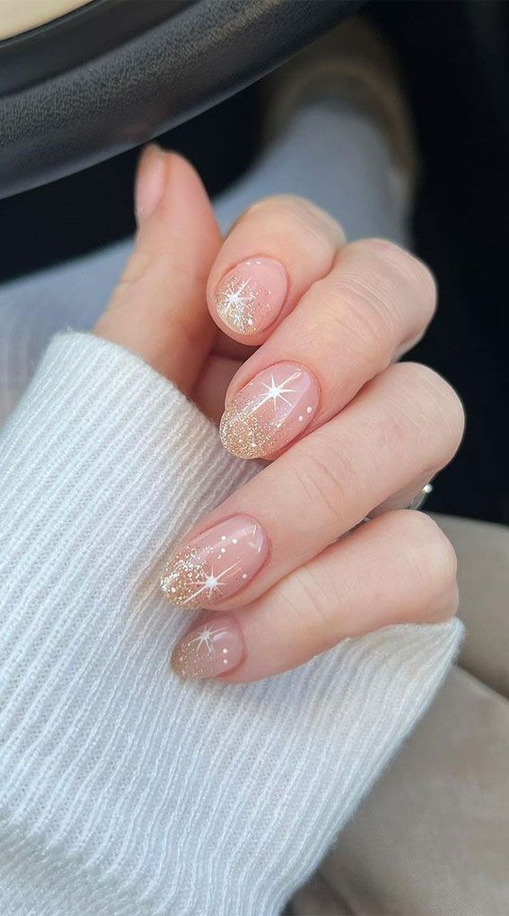 Gold Holiday Nails, Nye Nails, Festive Nails, New Years Nail Designs, Ombre Glitter, Ombre Nails Glitter, Manicure Gel, Plaid Nails, Christmas Nails Acrylic