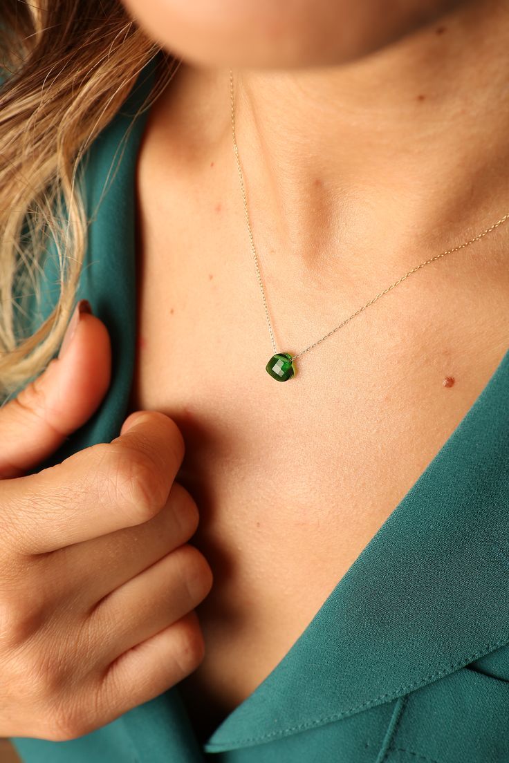 14k Solid Yellow Gold Solitaire Emerald Heart Cut Necklace, Gemstone Dainty Pendant, April May June Birthstone for Every Month. . . #birthstonenecklace #birthstone #emeraldnecklace #emeraldpendant #goldnecklace #giftforher #etsyfinds #necklace Formal Heart Cut Birthstone Necklace, Heart Cut Emerald Necklace For Gift, 14k Gold Heart Cut Gemstone Necklace, Heart Cut Emerald Necklaces For May Birthstone, Heart Cut Emerald Necklace For May Birthstone, Heart Cut May Birthstone Gemstone Jewelry, Emerald Briolette Necklace As A Gift, Heart Cut Gemstone Jewelry For May Birthstone, Emerald Briolette Necklace For Gift