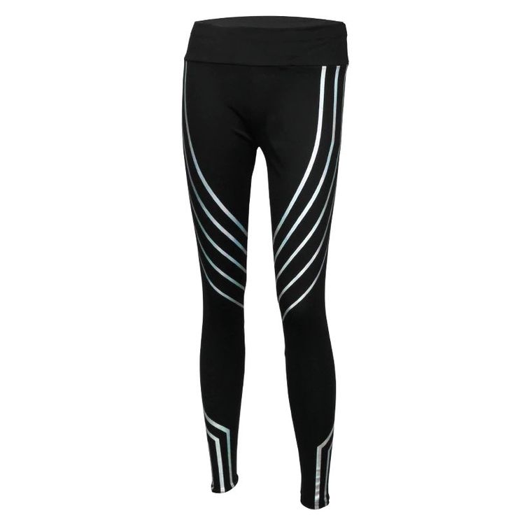 Item Type:Leggings Gender:Women Thickness:Standard Style:Casual Pattern Type:Striped Model Number:Women Leggings Waist Type:High Length:Ankle-Length Fabric Type:Knitted Material:Polyester Full-length Workout Leggings, Full Length Workout Leggings, Full-length Sports Tights, Elastic Sports Tights, Winter Sports Stretch Leggings, Winter Yoga Pants For Gym, Sporty Elastic Tights, Fitted Elastane Leggings For Jogging, Tight Winter Sportswear Leggings