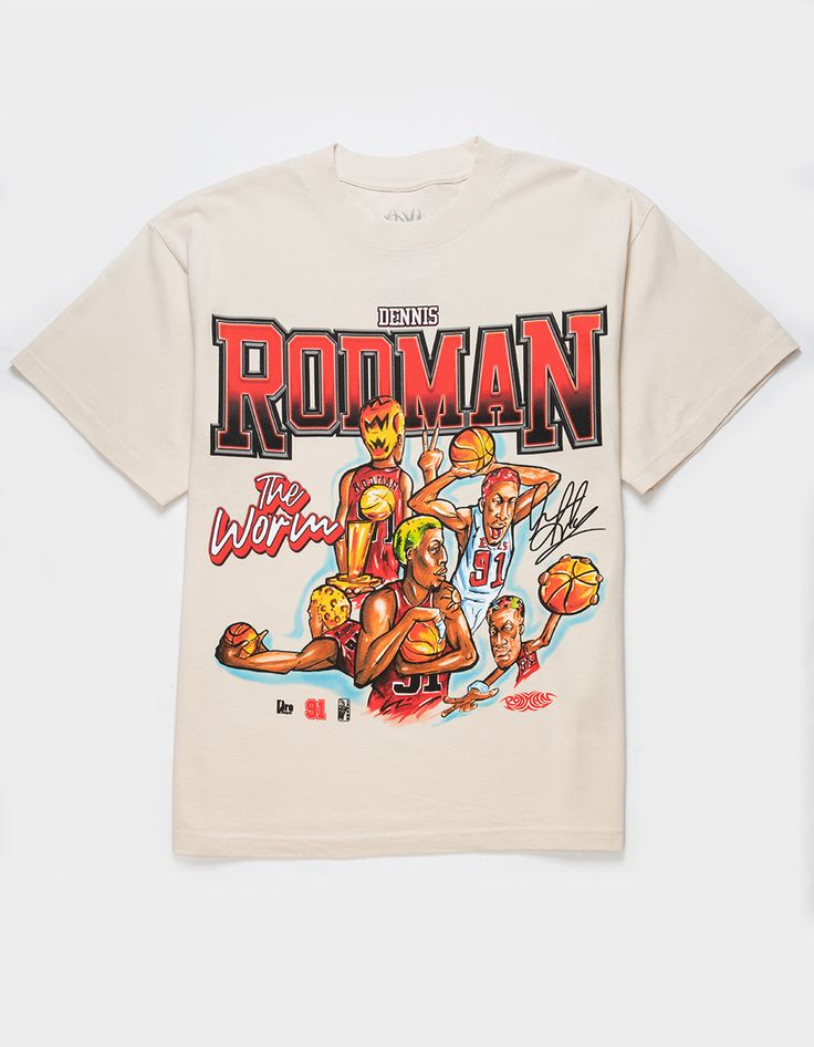 a t - shirt with an image of iron man and other characters on the front