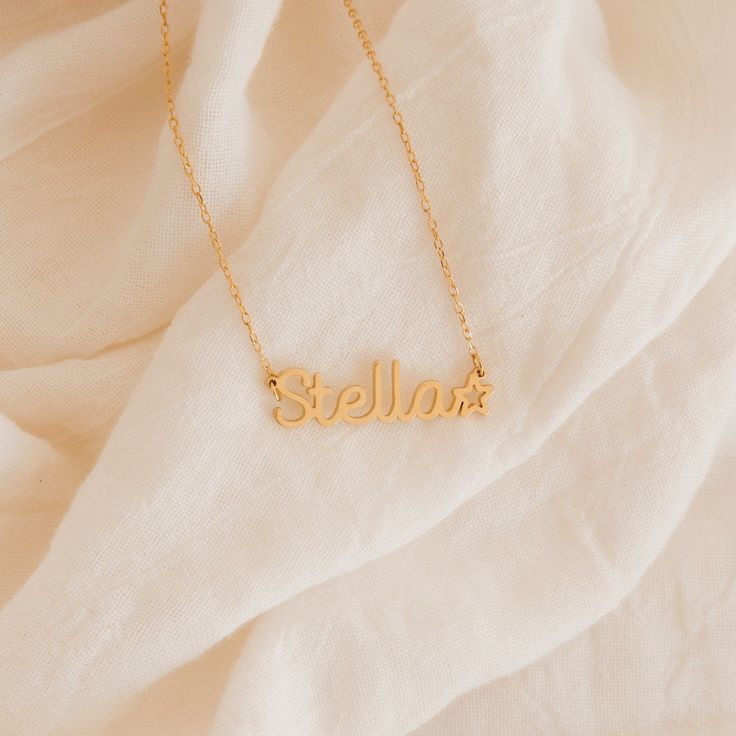 Give a meaningful gift to your child that they will wear every day with our Custom Kid’s Name Necklace. Both dainty and minimalist, this necklace can be personalized with any name and can even include cute symbols to make this jewelry piece more unique. Material: High-Quality Solid 925 Sterling Silver Finish: Sterling Silver ∙ 18K Gold ∙ Rose Gold Dimensions: Depending on your font choice, height sizes range from 3mm to 4mm lowercase SKU: HH-NH02F87 Minimalist Adjustable Customized Necklaces, Customized Name Necklace As Gift For Mom, Customized Adjustable Name Necklace For Mom, Everyday Custom Nameplate Charm Necklace, Minimalist Custom Name Charm Necklace Adjustable, Adjustable Rose Gold Charm Necklace With Custom Name, Minimalist Adjustable Custom Name Charm Necklaces, Customized Rose Gold Minimalist Name Necklace, Customized Minimalist Rose Gold Name Necklace