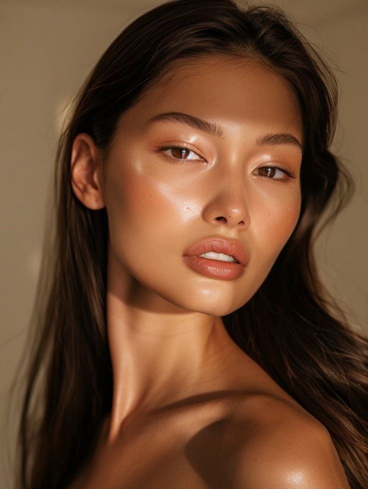 Soft Glam Dewy Makeup, Natural Dewy Glam Makeup, Natural Beauty Editorial, Natural Editorial Makeup, Bronze Photoshoot, Natural Photoshoot Makeup, Soft Dewy Makeup, Dewy Natural Makeup, Natural Dewy Makeup