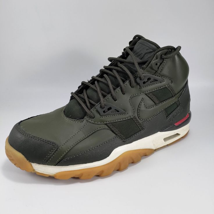 Nike Silhouette, Nike Air Trainer, Lucky Duck, Bo Jackson, Jordan 10, Cargo Khaki, Shipping Label, Nike Mens, Mid Top