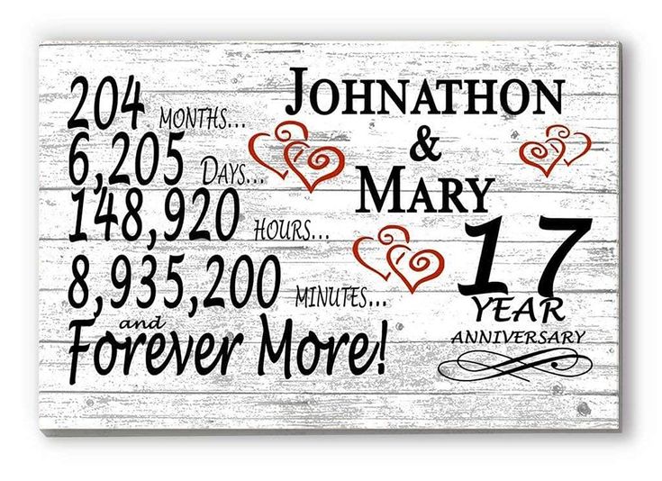 a wooden sign with the names and date for each wedding day, which is printed on it