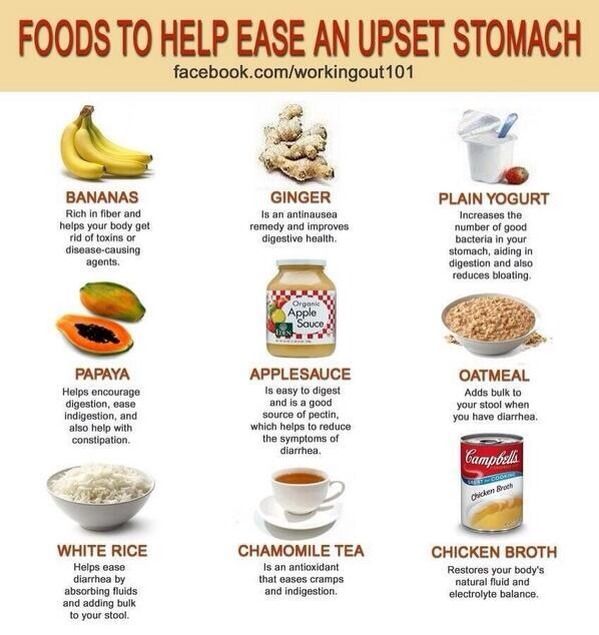 Foods To Help An Upset Stomach Upset Stomach Remedy, Brat Diet, Stomach Remedies, Sick Remedies, Upset Stomach, Cold Remedies, Natural Health Remedies, Natural Home Remedies, Digestive Health