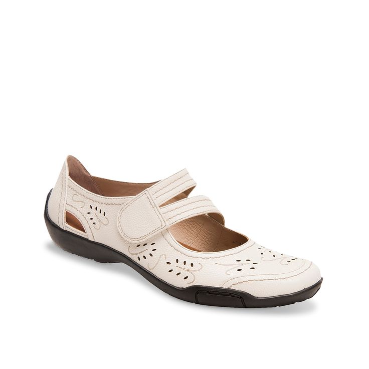 Ros Hommerson-Chelsea Mary Jane Flat Draw attention to your foot with the Ros Hommerson Chelsea Mary Jane flat. The printed pattern on the supple upper adds to the style, while the padded insole and flexible outsole improve the comfort. Comfortable White Slip-on Flats, Comfortable White Slip-ons With Flat Heel, White Medium Width Slip-on Flats, Comfortable White Flats With Round Toe, White Closed Toe Comfortable Flats, Comfortable White Closed Toe Flats, White Flats With Removable Insole, Comfortable White Flat Heel Slip-ons, Comfortable White Flats For Spring