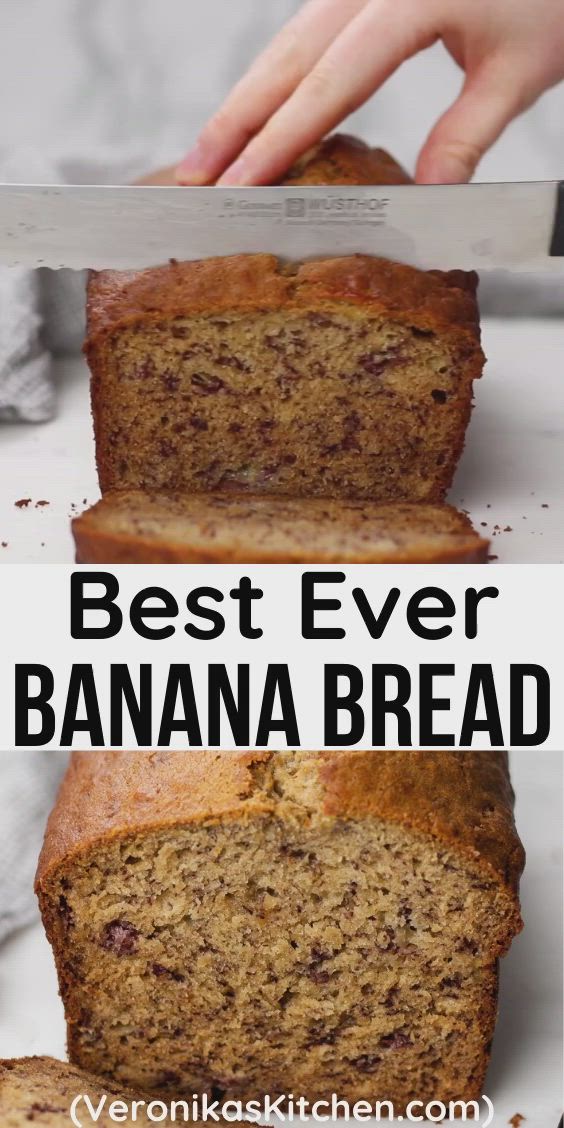 This contains: Video tutorial of how to make banana bread.