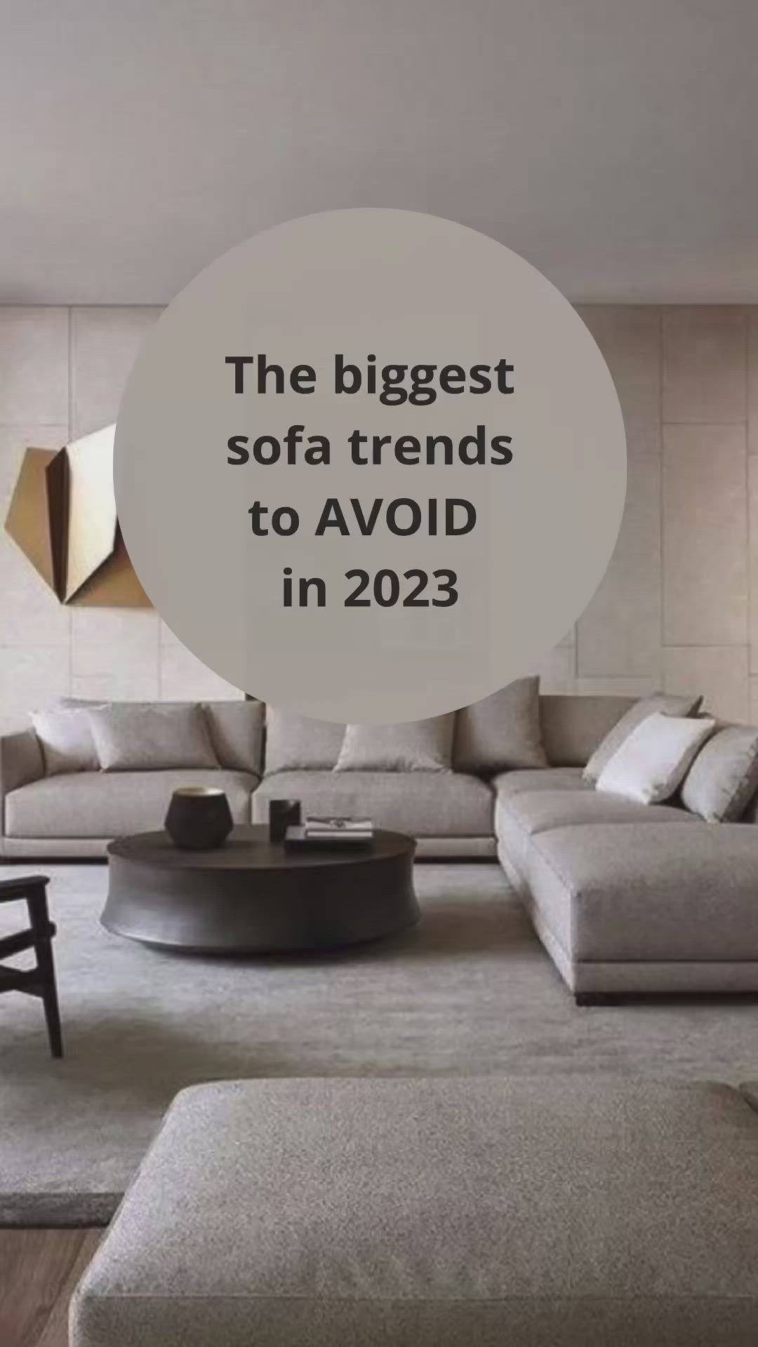 This may contain: the biggest sofa trend to avoid in 2013