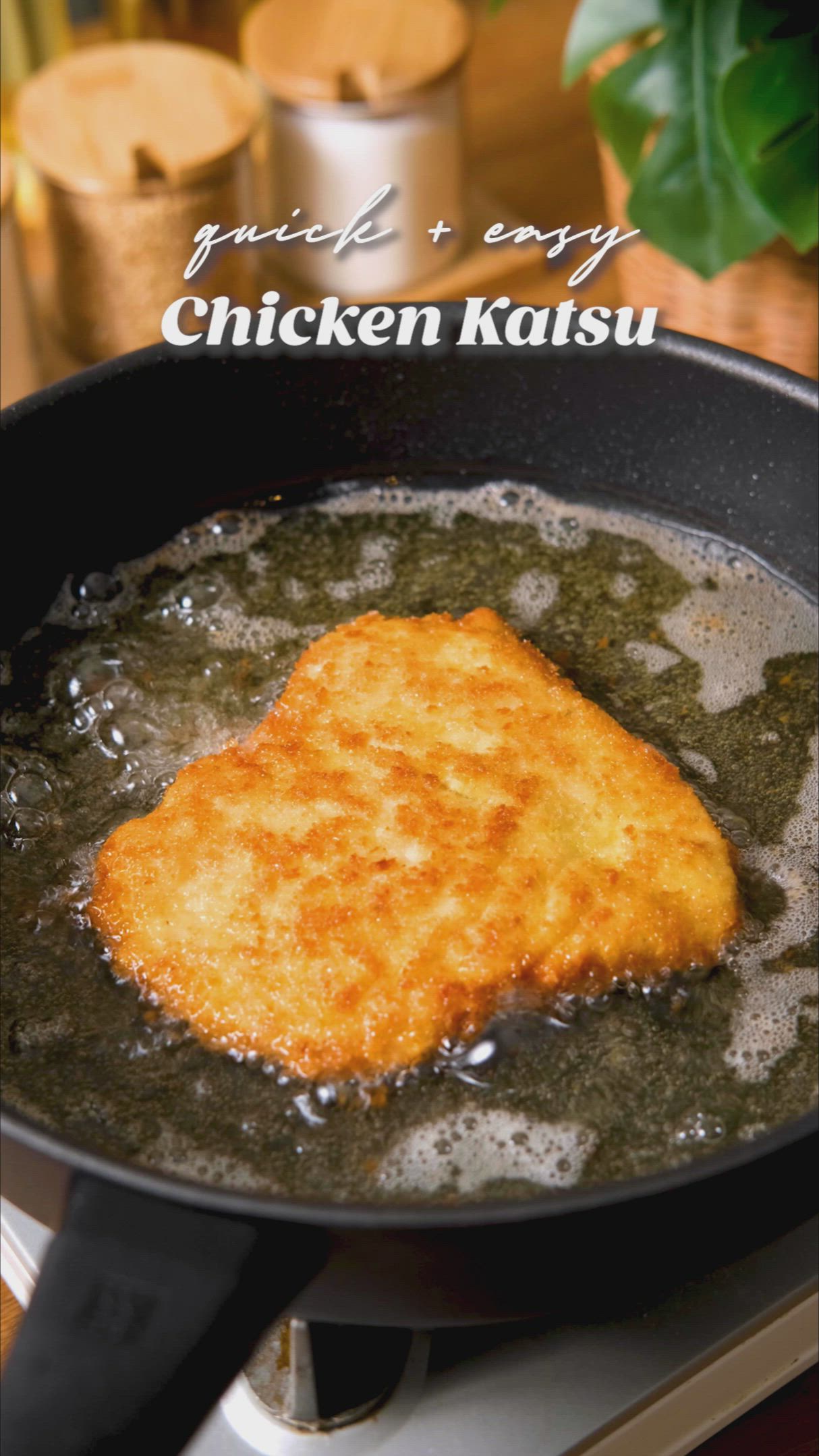 This contains: Easy Chicken Katsu (Japanese Chicken Cutlet)