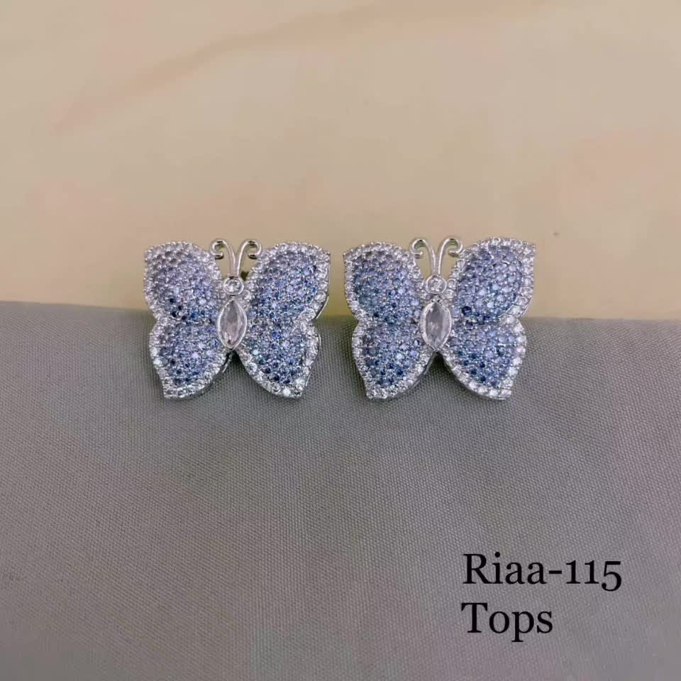 This contains an image of: To buy whatsapp 9335835609 #stud #earringtops #adstud