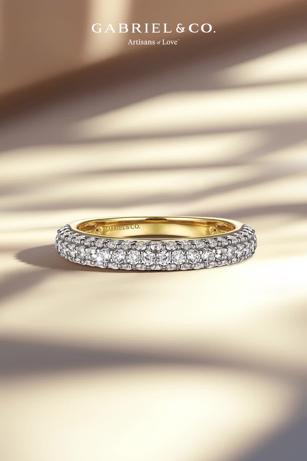 This contains: 14K Yellow-White Gold Pave Diamond Anniversary Band - 0.75 ct
AN16663M44JJ