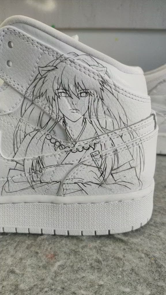 #inuyasha #inuyashaedit #inuyashacosplay #inuyashaxkagome #inuyashacosplay #customsneakers 