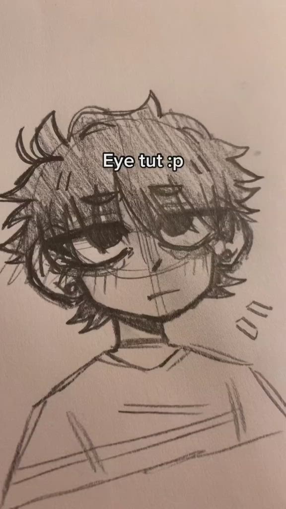 This contains an image of: → eye tut credit: bubb.lyyy