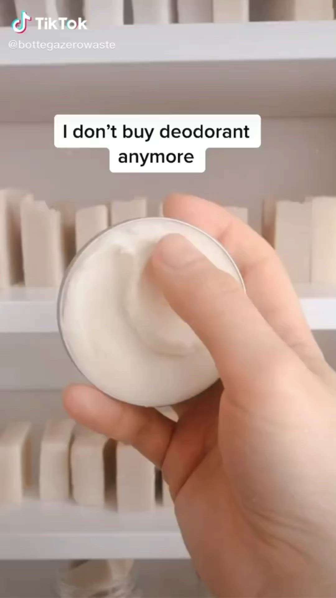 This contains an image of: DIY Natural Deodorant 