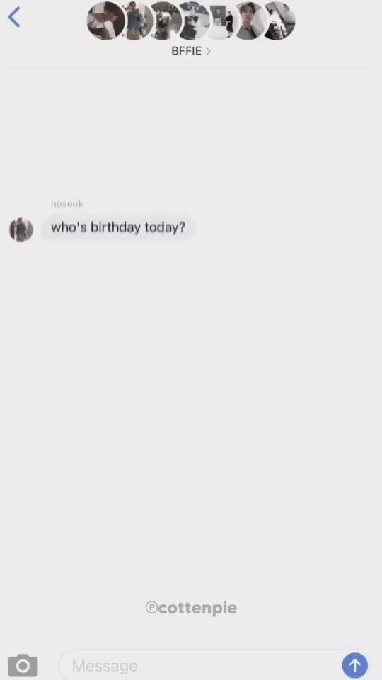 This may contain: an image of someone's birthday message on their phone