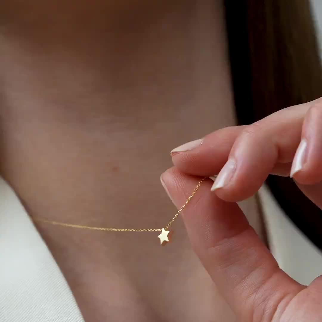 The Mini Star Necklace is a timeless piece of jewelry that brings a subtle sparkle to your everyday look. Featuring a dainty star-shaped pendant, this necklace symbolizes hope, guidance, and inspiration. Perfect for those who love minimalist and elegant designs, the Mini Star Necklace adds a touch of shine without overwhelming your outfit, making it a versatile accessory for any occasion.