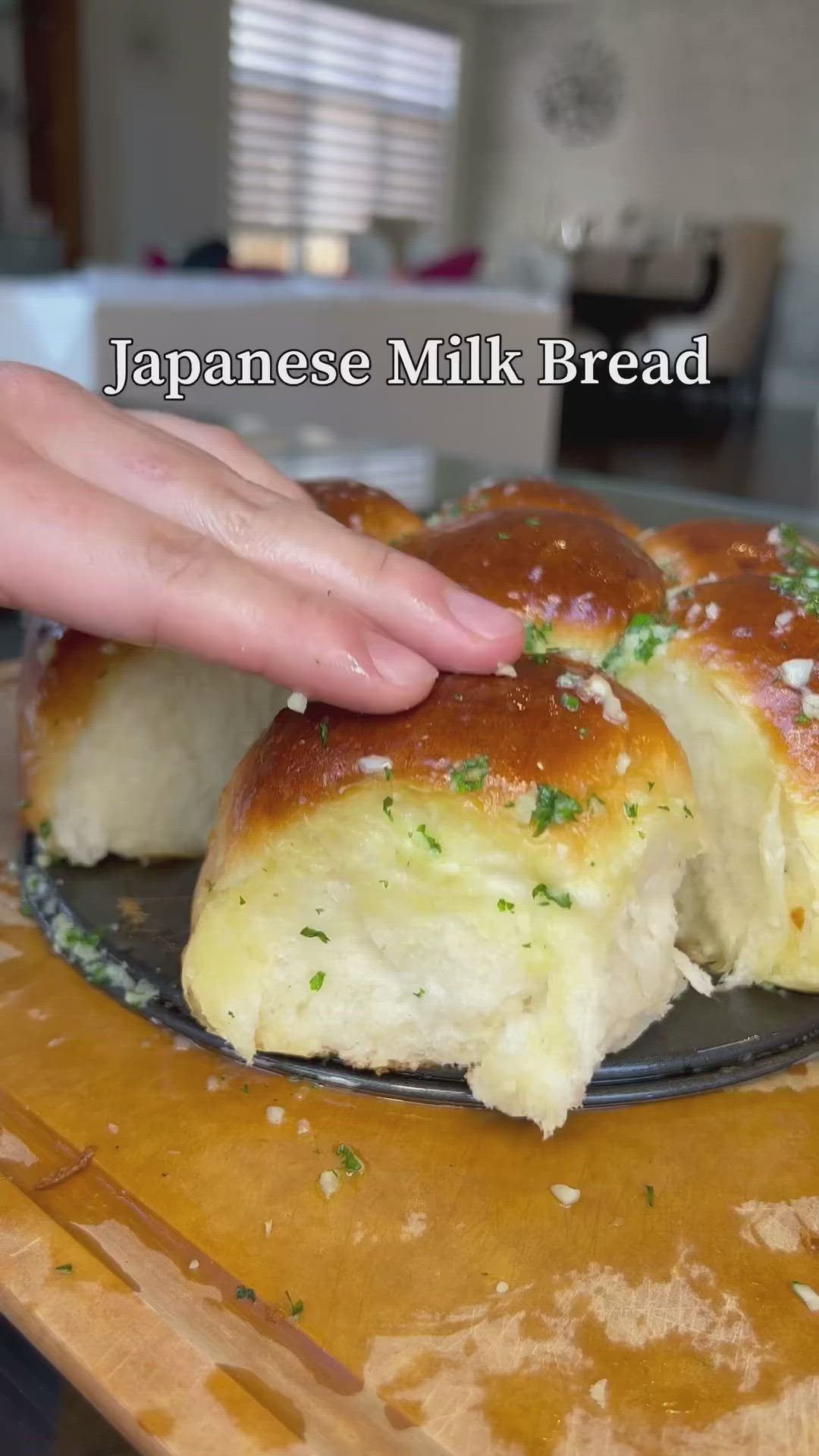 This contains an image of: Japanese milk bread recipe