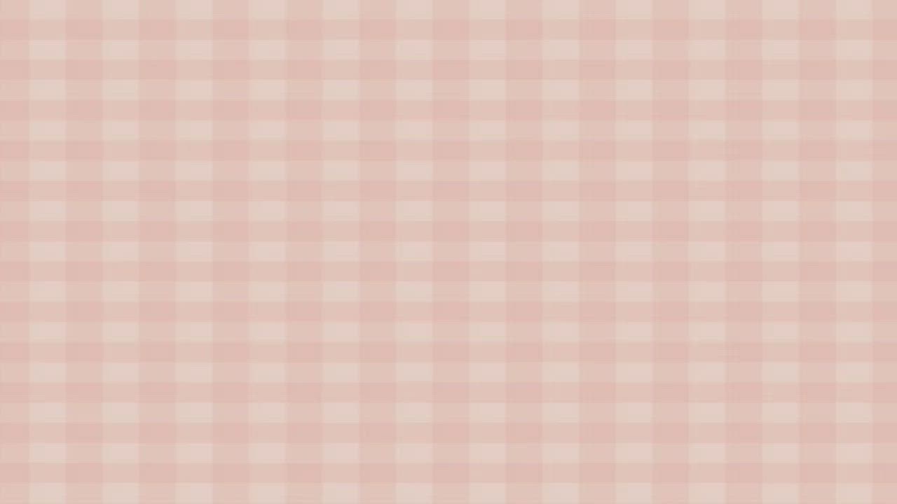 This may contain: a pink and white checkered wallpaper pattern