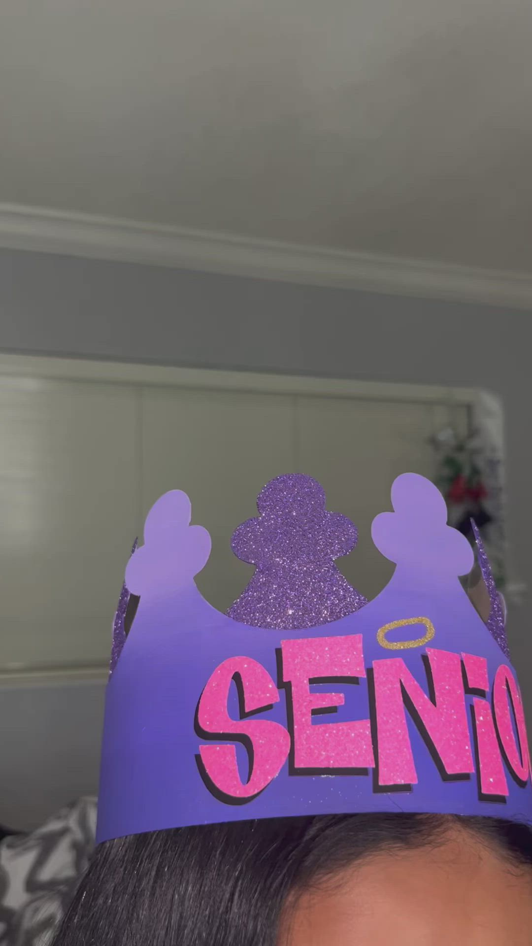 This contains an image of: BRATZ SENIOR CROWN 💜💗FOLLOW FOR MORE CRAFTS