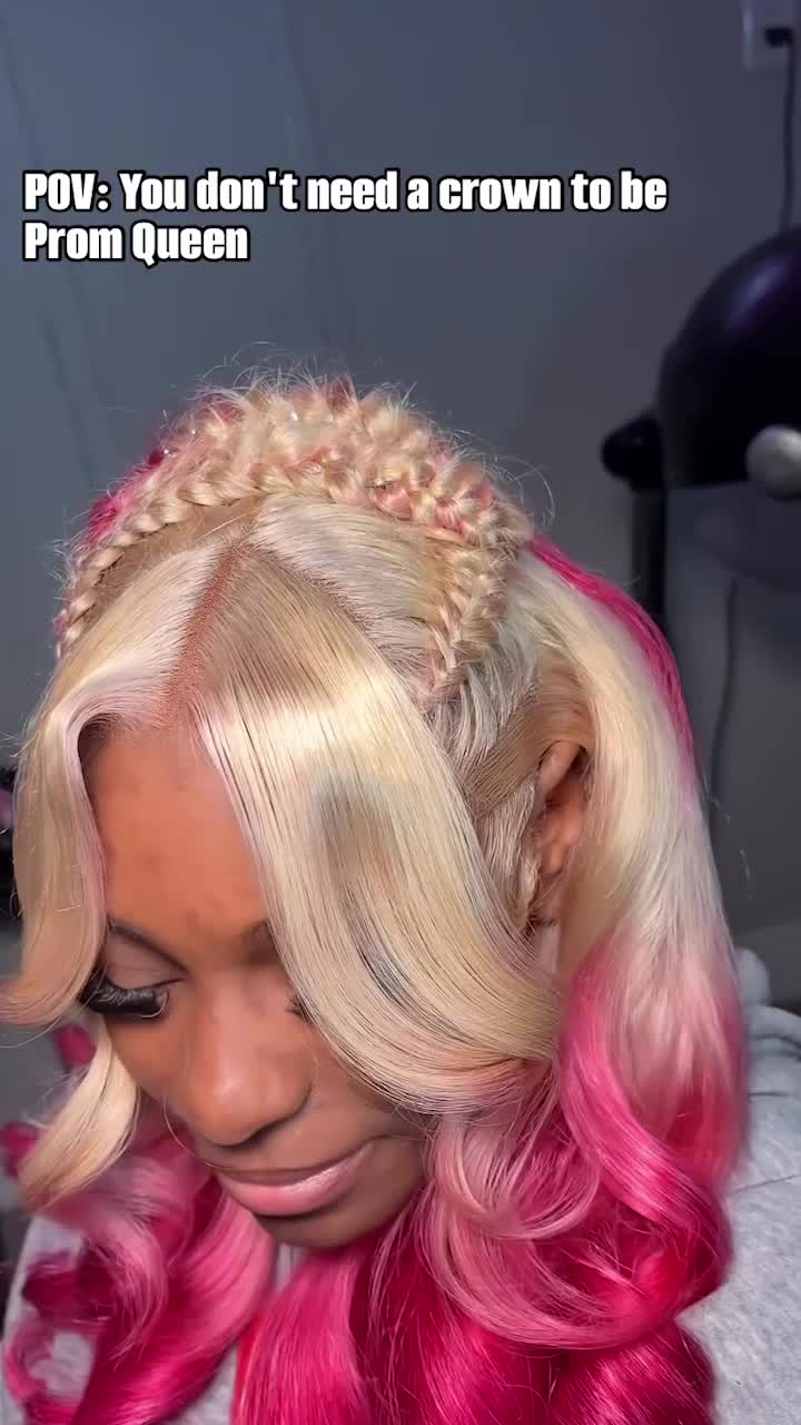 Soul Lady Barbie Blonde Straight Hair 13x4 HD Lace Full Frontal Wig With Pre Plucked And Bleached